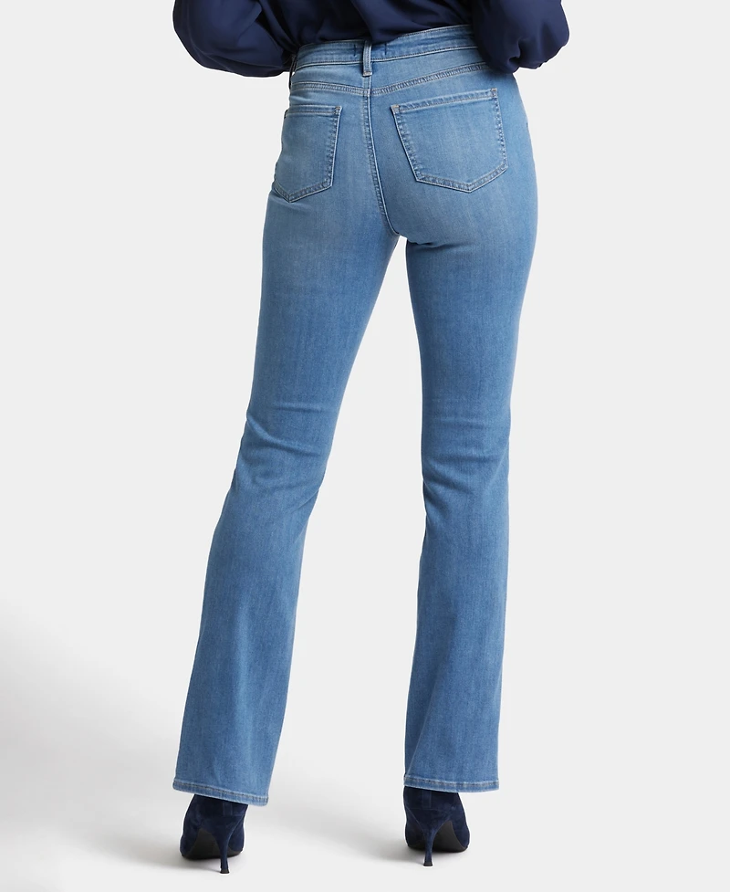 Nydj Women's High Rise Billie Mini Bootcut Jeans