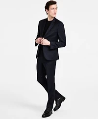 Hugo By Hugo Boss Mens Modern Fit Wool Blend Suit Separate