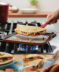 Cook + Create Aluminum 11-Inch Nonstick Griddle Pan, Gray