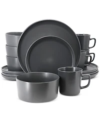 Elama Luxmatte 16 Pc. Dinnerware Set, Service for 4