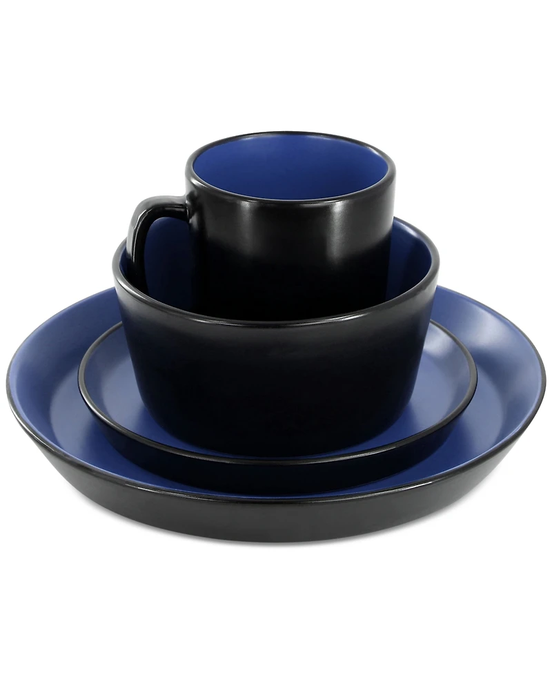 Elama Bacarra 16 Pc. Dinnerware Set, Service for 4