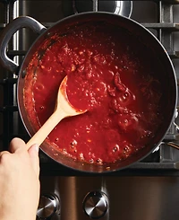 Rachael Ray Cook + Create Hard Anodized Nonstick Saucier with Lid and Helper Handle, 4.5 Quart