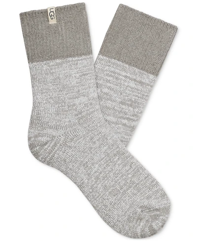 Ugg Women's Rib-Knit Slouchy Quarter Socks