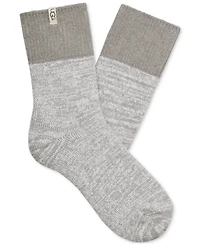 Ugg Women's Rib-Knit Slouchy Quarter Socks