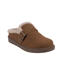 Gc Shoes Women's Vallery Cozy Shearling Slip On Mules