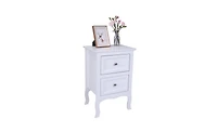 Slickblue 2-Piece Country Style Two-Tier Night Tables Set