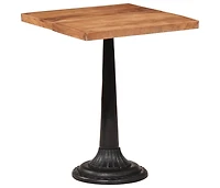 vidaXL Bistro Table 23.6"x23.6"x29.9" Solid Acacia Wood