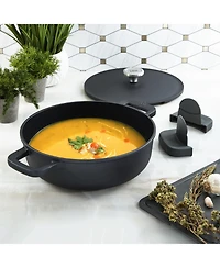 BergHOFF Leo Phantom Nonstick Ceramic 11" Saute Pan 5qt., Recycled