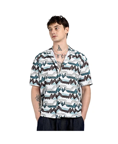 Multitrack Striped Oversized Shirt