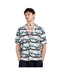 Multitrack Striped Oversized Shirt