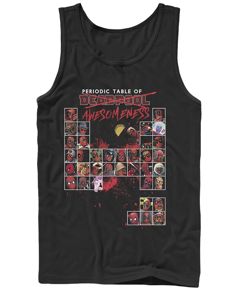 Fifth Sun Men's Deadpool Periodic Tank