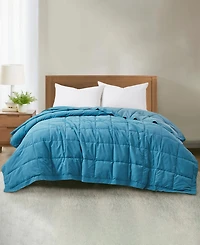 Unikome Reversible Soft Brushed Down Alternative Blanket