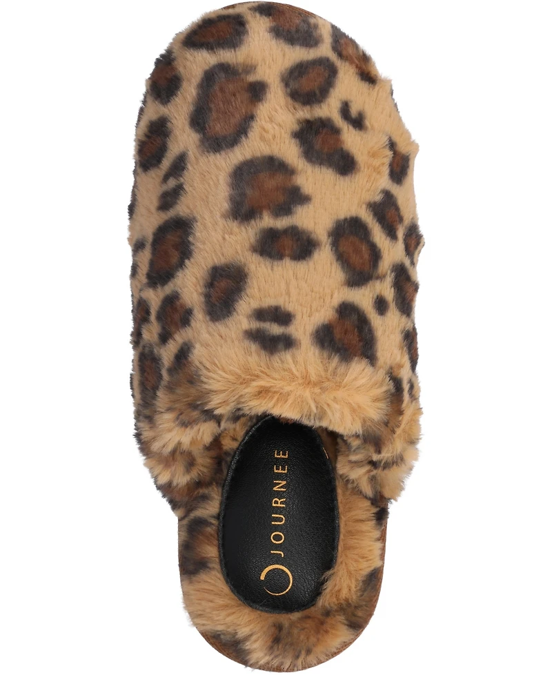 Journee Collection Women's Jayde Round Toe Slippers