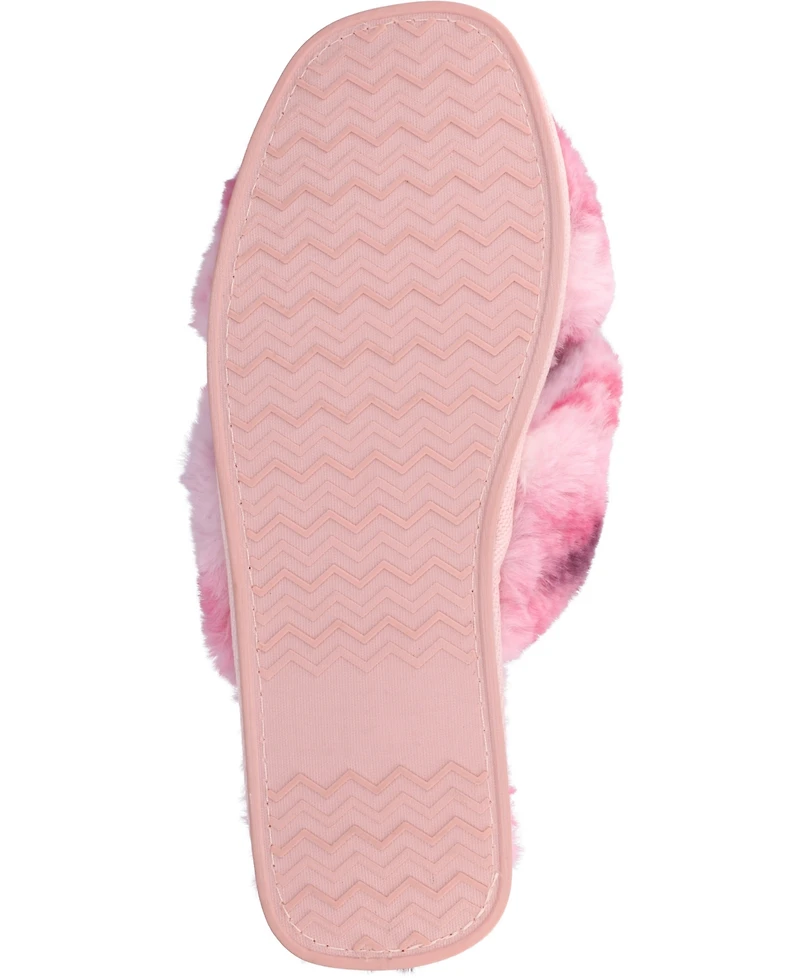 Journee Collection Women's Veedia Open Toe Slippers