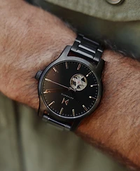 Mvmt Men's Classic Ii Automatic Ionic Plated Black Steel Watch 42mm