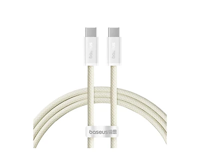 Baseus Usb-c to Usb-c Cable 100W Usb Charging Cable 3.3ft, Yellow