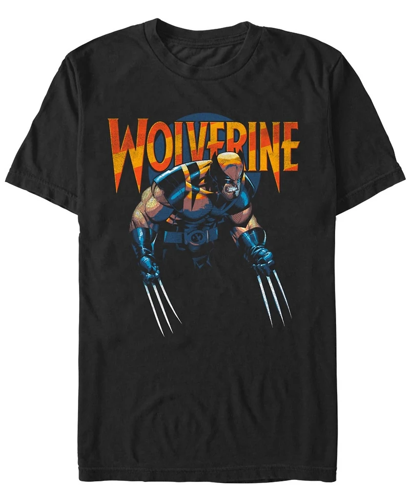 Fifth Sun Men's Dark Wolverine Short Sleeve T-Shirt