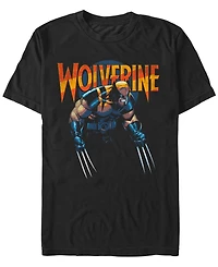 Fifth Sun Men's Dark Wolverine Short Sleeve T-Shirt