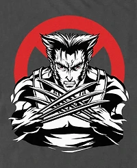 Fifth Sun Men's Marvel X-Men Wolverine Anime Short Sleeve T-Shirt