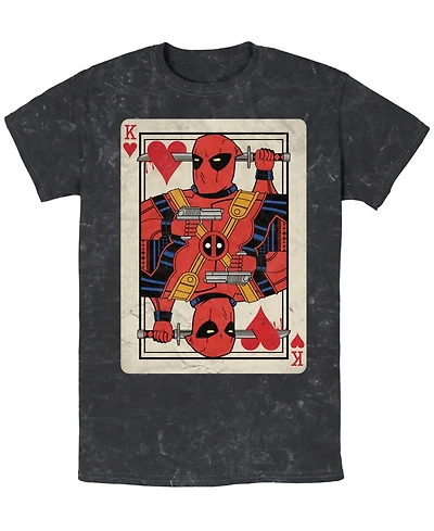 Fifth Sun Men's Dead Pool King Short Sleeve Mineral Wash Tee