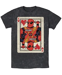 Fifth Sun Men's Dead Pool King Short Sleeve Mineral Wash Tee
