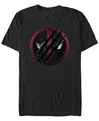 Fifth Sun Men's Snikt Pool Emblem Short Sleeve T-Shirt