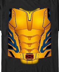 Fifth Sun Men's Wolverine Costume Short Sleeve T-Shirt