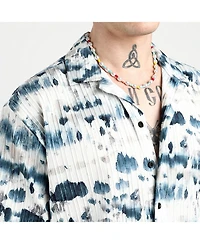 Geometric Block Oversized Shirt