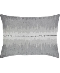 Ihi Home New York Cotton, Queen Duvet Cover Set/3, Grey