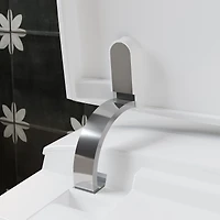 Lalahoo Luxury Smart Toilet with Built in Tank, Warm Water Sprayer and Dryer, Foot Sensor Operation, Built-in aromatherapy system, Heated Bidet Seat a