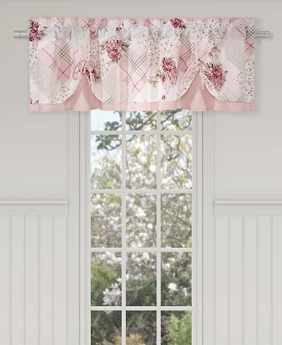 Royal Court Bungalow Tie-Up Window Valance, 18" x 72"