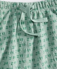 First Impressions Baby Boys Little Footprint Printed Shorts, Exclusively at Macy's