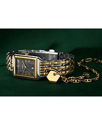 Fossil Women's Raquel Three-Hand Date Two-Tone Stainless Steel Watch and Bracelet Set, 23mm