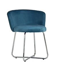 Hillsdale 25" Metal Marisol Vanity Stool