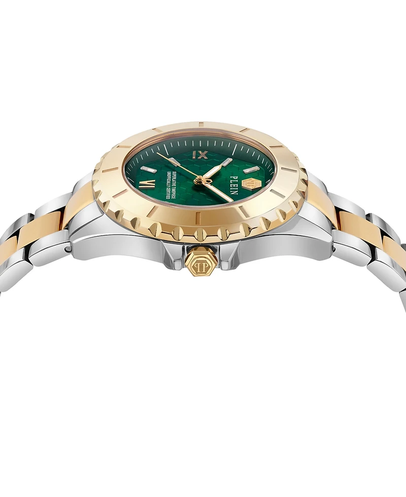 Philipp Plein Women's Plein Heaven Crystal Two-Tone Stainless Steel Bracelet Watch 38mm