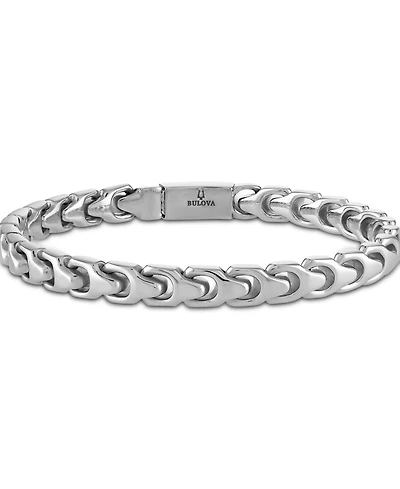 Bulova Stainless Steel Link Bracelet