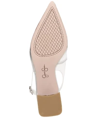 Jessica Simpson Women's Syrina Vinyl Slingback Pumps