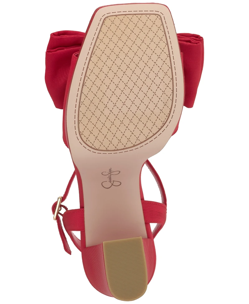 Jessica Simpson Women's Lollien Bow Platform Sandals