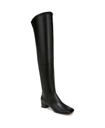 Franco Sarto Women's Novara Over the Knee Square Toe Boots