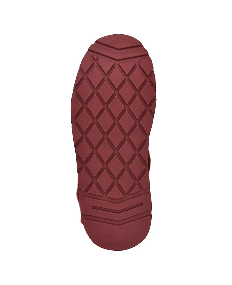 Guess Women's Denla Cold Weather Faux Fur Cozy Booties