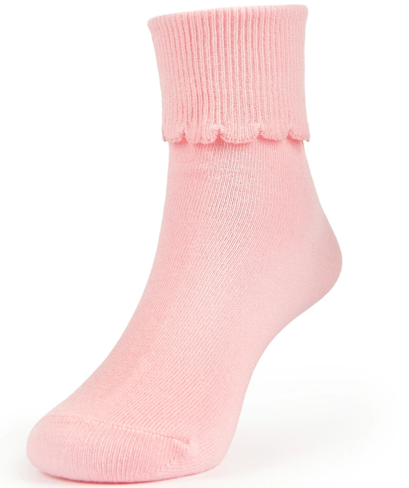 Trimfit 3-Pack Decorative Socks, Little Girls & Big