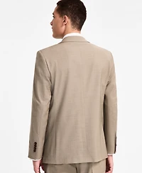 B by Brooks Brothers Men's Wool-Blend Stretch Classic-Fit Suit Separates Jacket