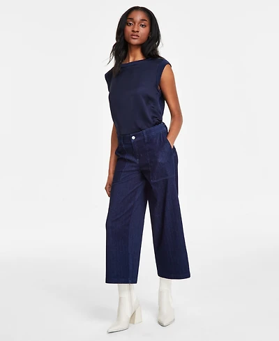 Liverpool Los Angeles Women's Wide-Leg Cargo Jeans