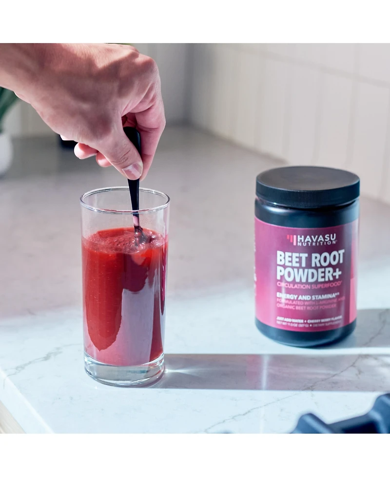 Beet Root Powder, Black Cherry Flavored, Havasu Nutrition, 327gm