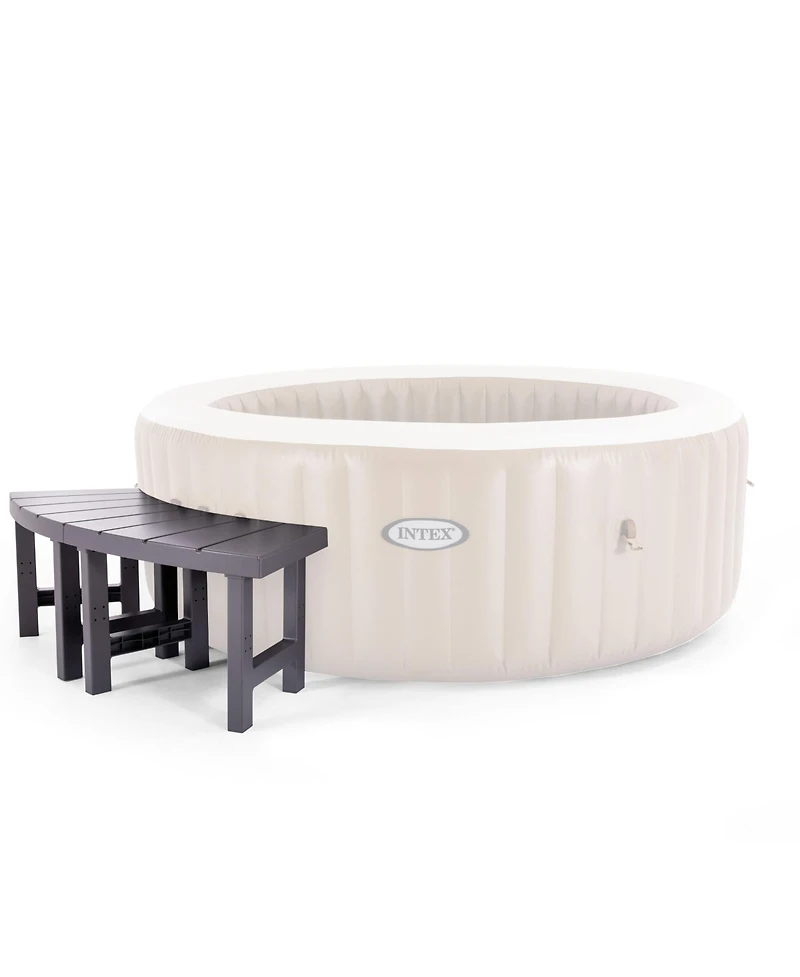 Intex 28514E 2 Medium PureSpa Accessories Benches, Compatible w/ 4 Person Spas