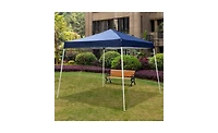 Slickblue Portable Home Use Waterproof Folding Tent Blue