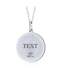 Bling Jewelry Religious Medal Medallion Saint Joseph Patron of Peaceful Passing Pendant Necklace .925 Sterling Silver