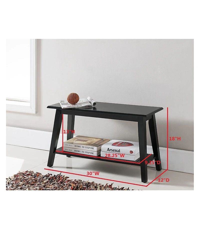 Kings Brand Furniture – Freestanding Floor Wine Rack Storage Table - Hold 20 Bottles with Glasses Holder Kings Brand Furniture