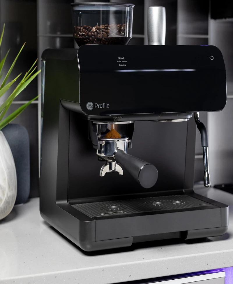 Ge Profile Manual Espresso Maker with Frother