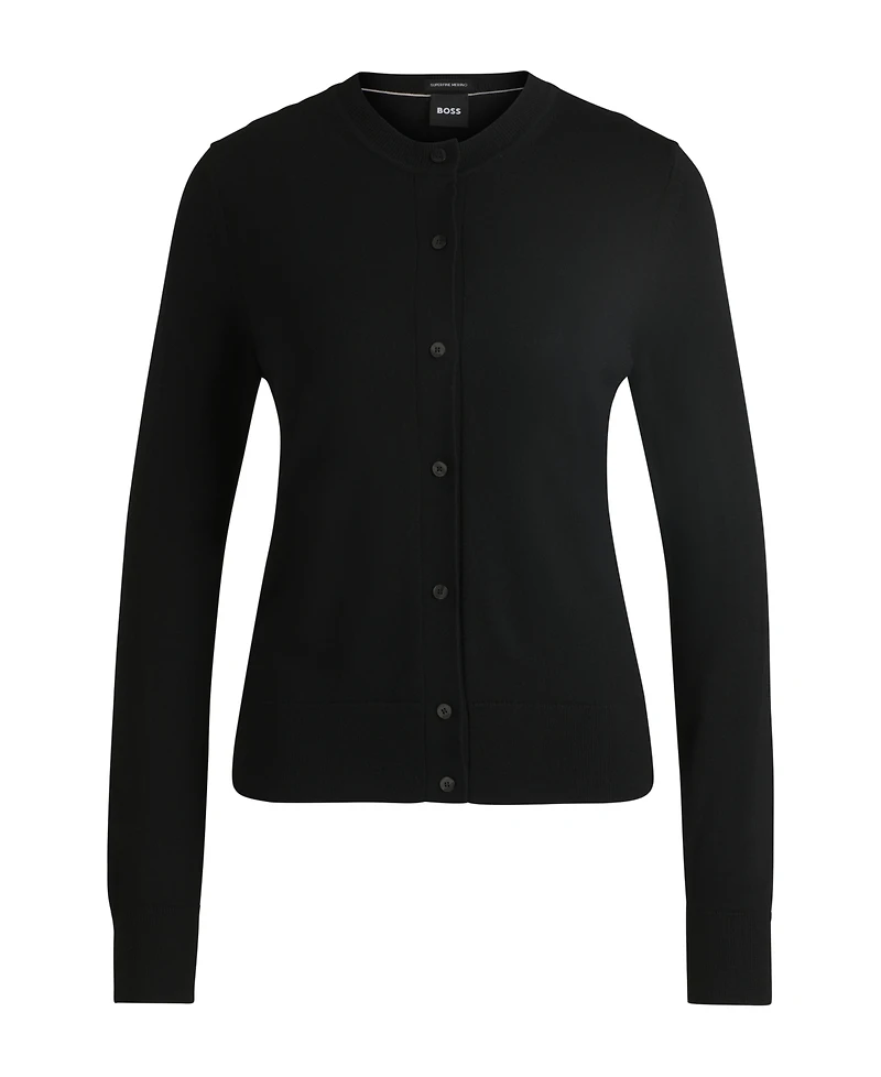 Boss by Hugo Women's Crew-Neck Cardigan